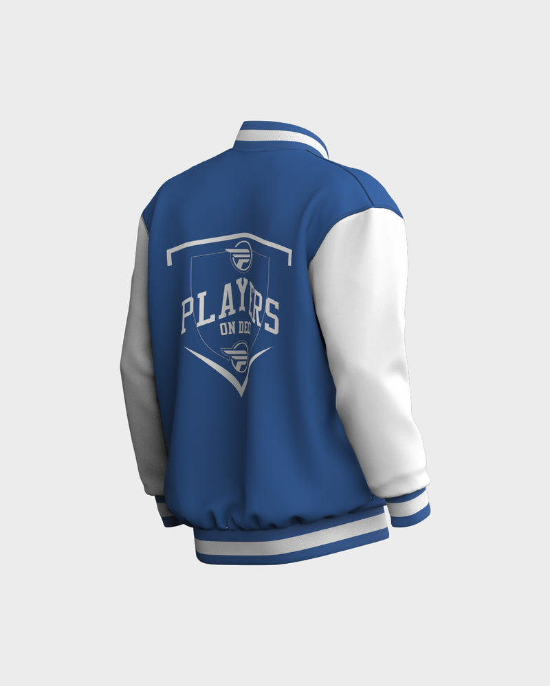 Mens Bomber Jacket - Blue