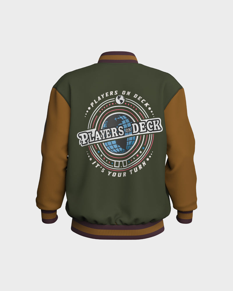 Mens Bomber Jacket - Olive