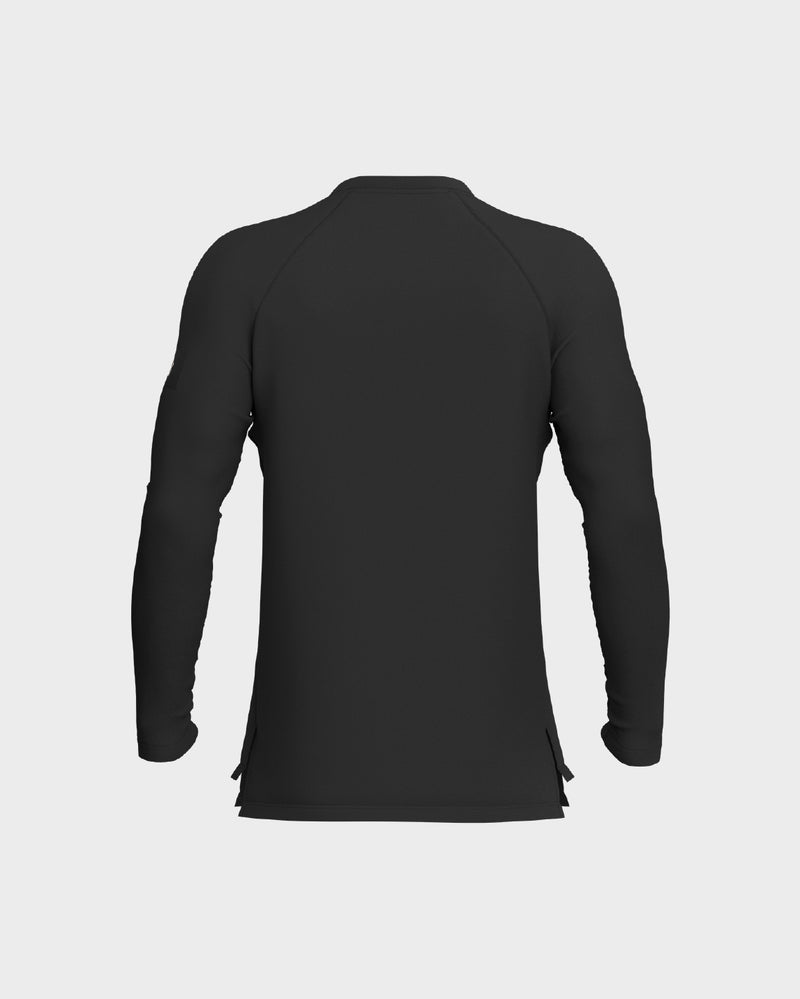 Mens Long Sleeve Performance Tee - Black