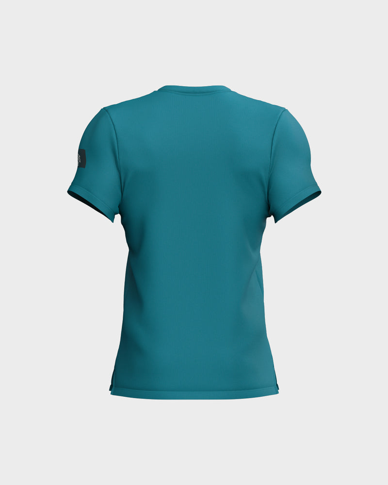 Mens Set In Sleeve Graphic Tee - Teal